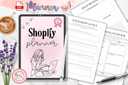 Shopify Business Planner, a Print Template by bellaROSEworkshop (Thumbnail 1 of 3)