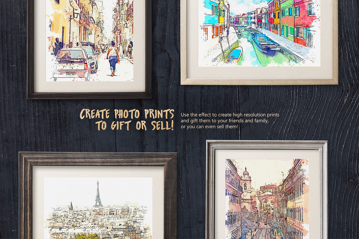 Urban Sketch PS Action, an Action Add-On by IndWorks Design (Photo 7 of 9)