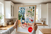 ISO Kitchen Poster Frame Mockup, a Mockup by DesignRocket (Thumbnail 7 of 9)