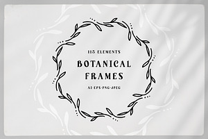 Botanical Frames Bundle. Part II