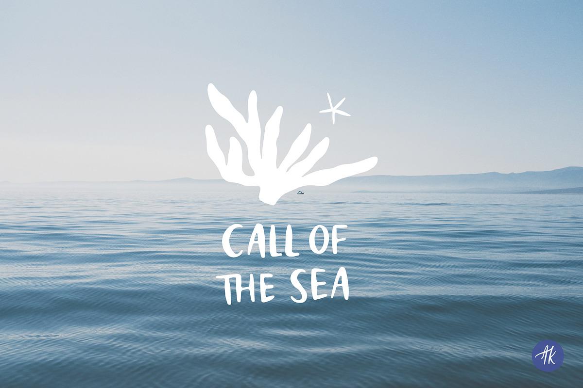 Sea Lover Hand Drawn Wall Art Set, a Graphic by Alena Koval (Photo 23 of 23)