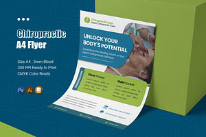 Chiropractic Care Flyer, a Flyer Template by Esensifiksi.studio