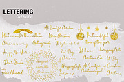 Gold Foil X-Mas Instagram Sticker, a Social Media Template by U + Me Studio (Thumbnail 9 of 12)