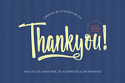 Setalking Bold Brush Font, a Script Font by stylishtype.co (Thumbnail 20 of 20)