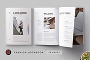 Fashion Lookbook Layout | 20 Pages, a Brochure Template by HiveArts (Thumbnail 1 of 11)