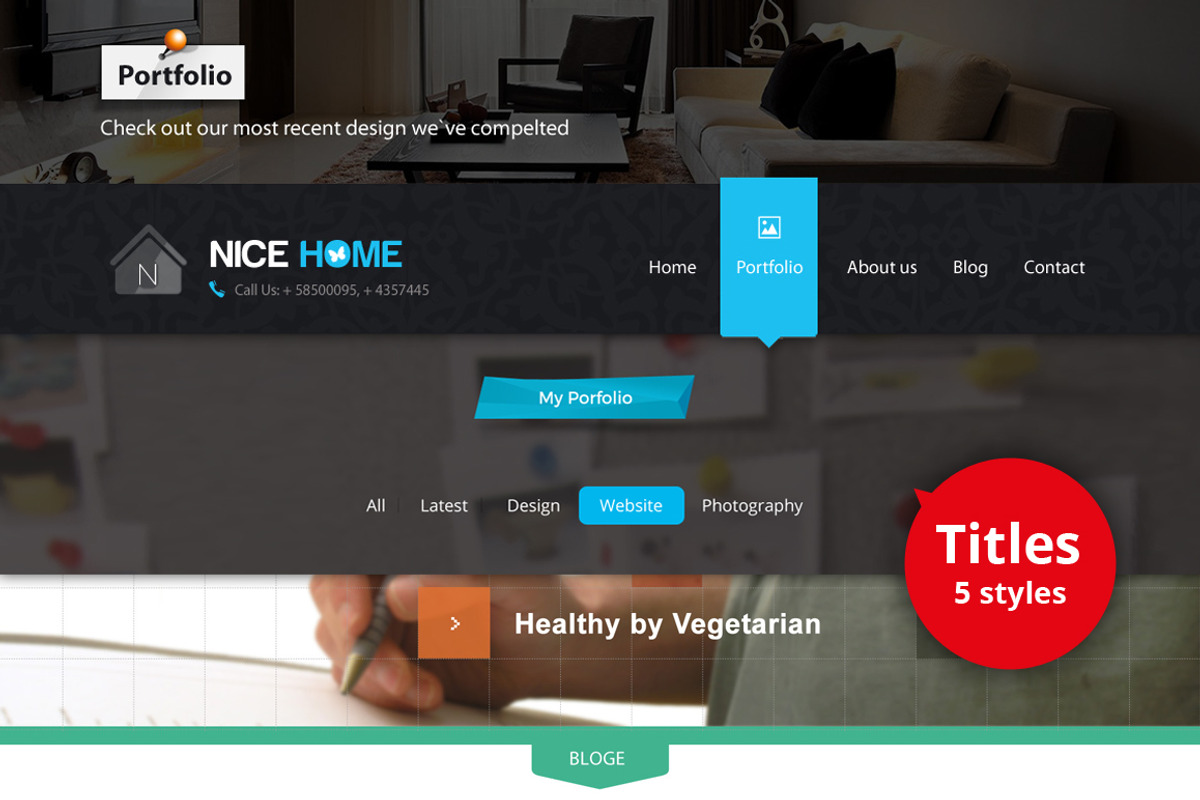 Bundle Theme Creative, a Websites & App Template by Alireza Farzad (Photo 5 of 7)