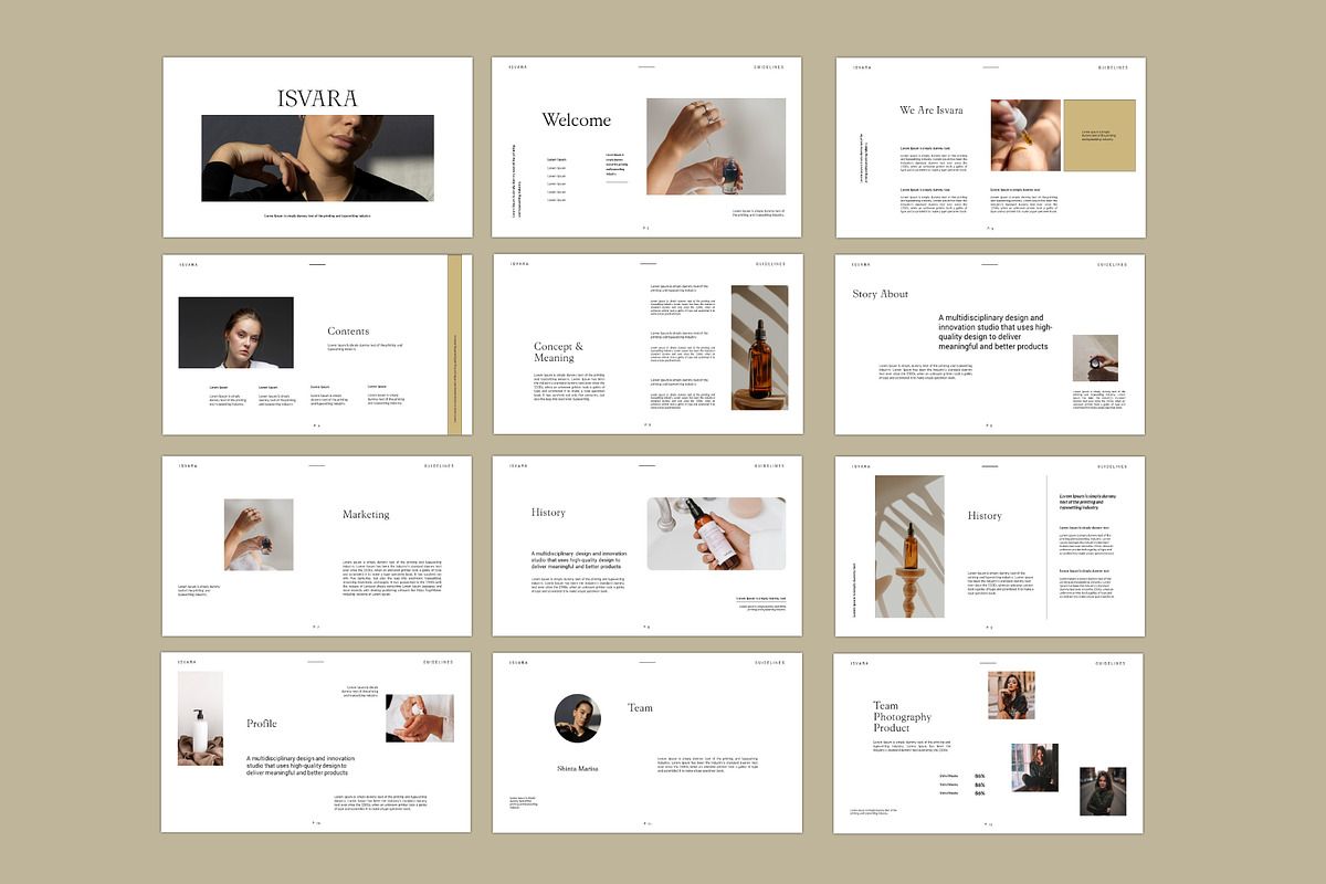 Isvara Google Slide Guidelines, a Presentation Template by Spesifikstd (Photo 8 of 12)