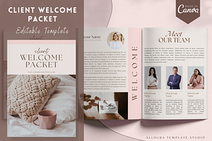 Canva Client Welcome Packet Template