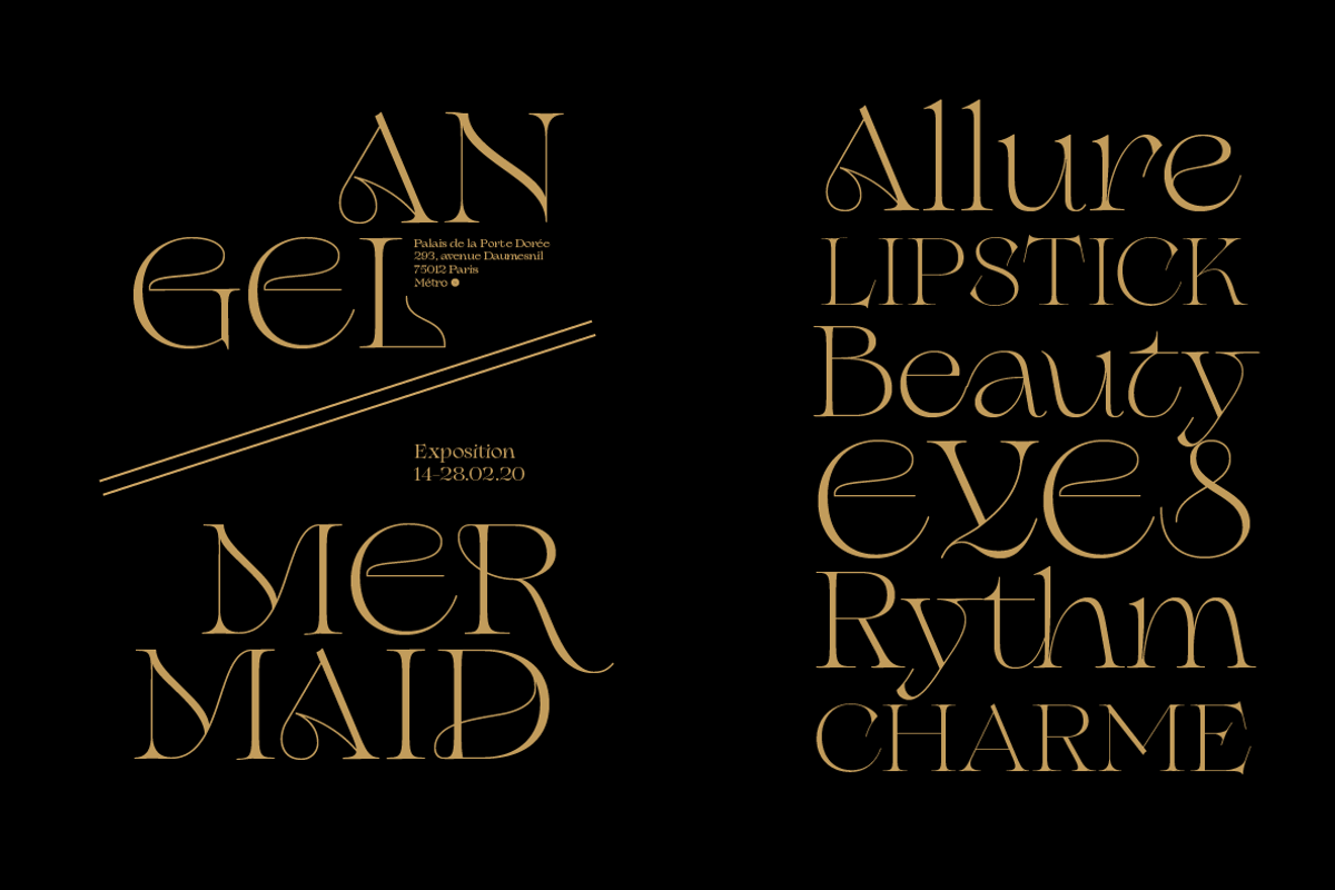 Erotique - 10 fonts, a Serif Font by Zetafonts (Photo 9 of 14)