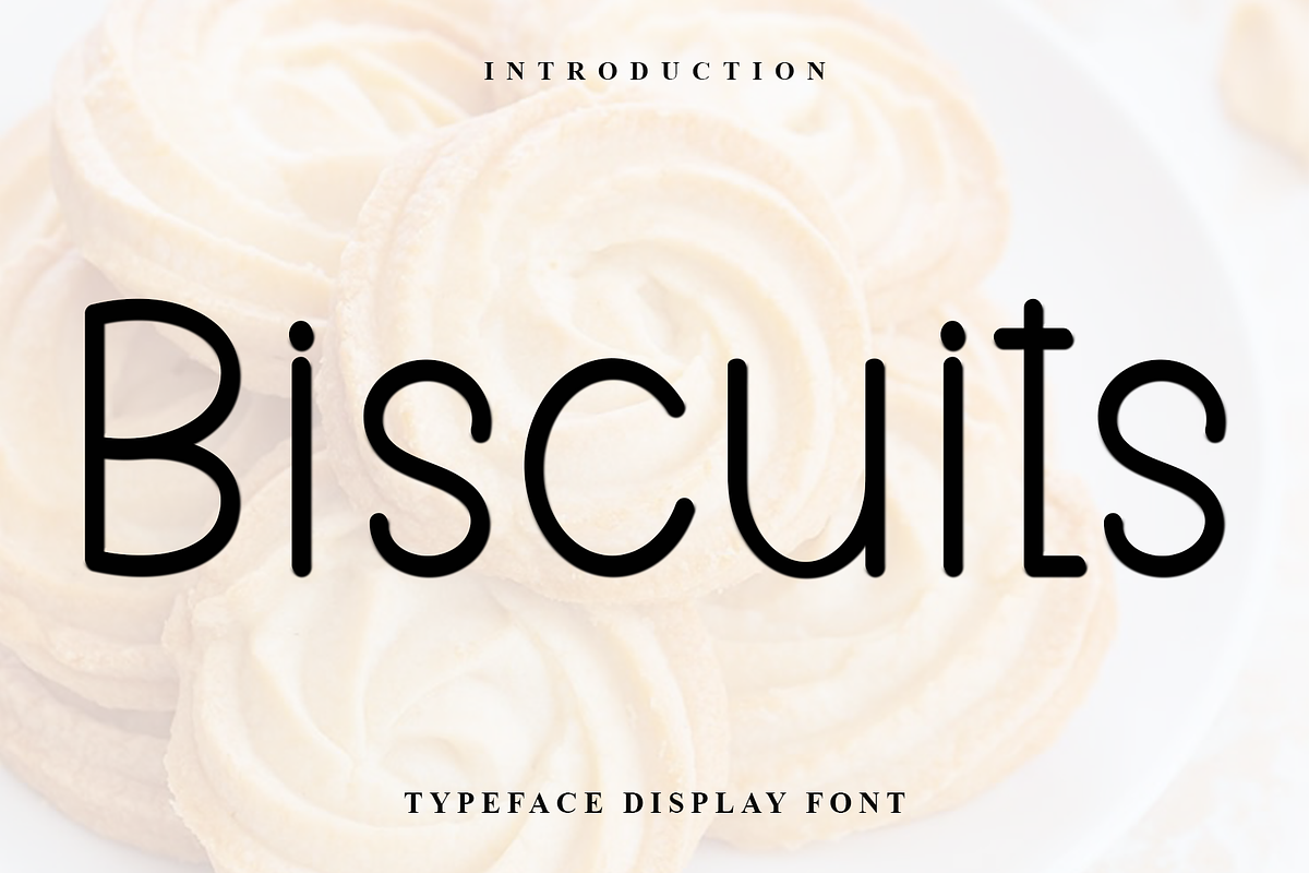 Biscuits, a Sans Serif Font by FreshTypeINK (Photo 1 of 7)