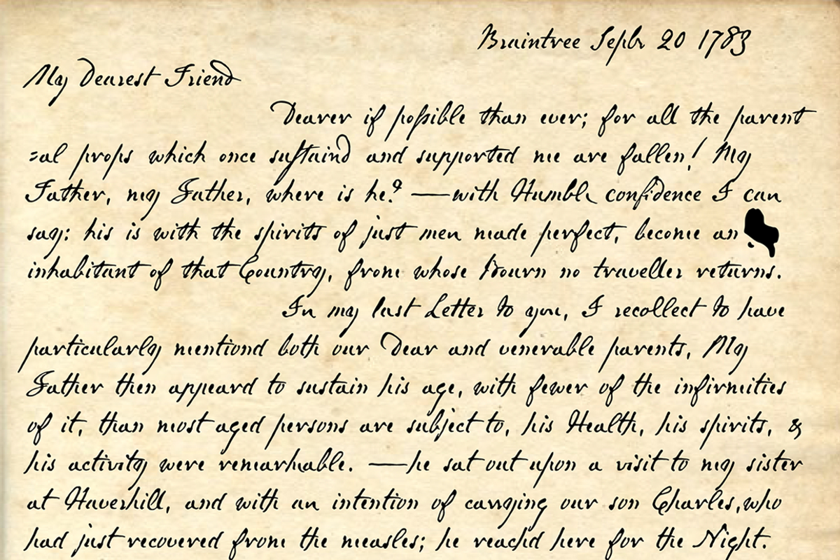 Abigail Adams, a disconnected cursive. preview 4