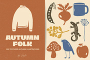 Autumnfolk: 150 Silhouette Pack, an Object Illustration by Veyla (Thumbnail 1 of 17)