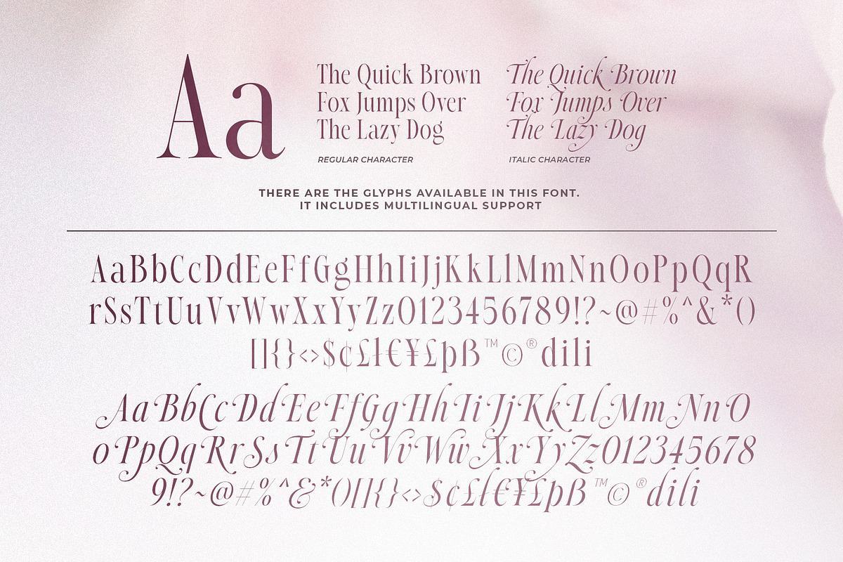 Poetic Always - Beauty Serif, a Serif Font by Sarid Ezra (Photo 9 of 9)