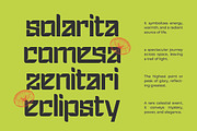 Clouds Hotspot Futuristic Display, a Sans Serif Font by timelesstype.co (Thumbnail 10 of 15)
