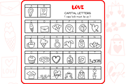 Love Doodles - Dingbats Font, a Symbol Font by WADLEN (Thumbnail 2 of 7)