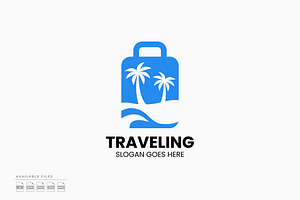 Travel Bag Logo, a Branding & Logo Template by Zeer Graphic
