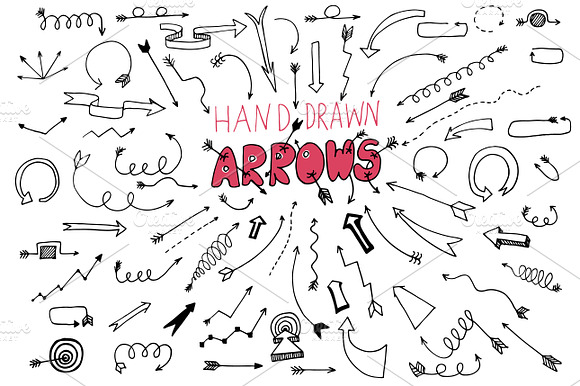 73 Hand Drawn Arrows preview 2