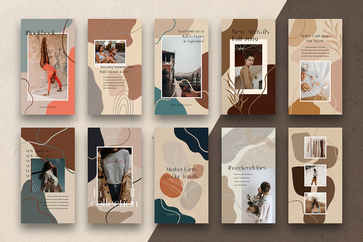 #InstaCool Instagram Posts & Stories, a Social Media Template by SilverStag Type Foundry (Photo 12 of 28)