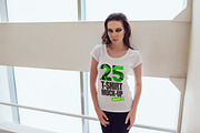 25 T-Shirts Mock-Up (Part 3), a Shirt Mockup by Freeman Studio (Thumbnail 21 of 32)