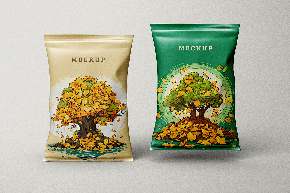 Chips Package Mockup, a Packaging Mockup by dpi (Photo 4 of 10)