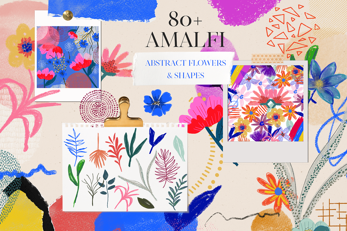 Amalfi: Abstract Floral & Shapes, a Brush Add-On by OkayAnnie Designs (Photo 13 of 15)