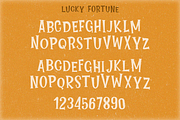 Lucky Fortune, a Script Font by Larin Type Co. (Thumbnail 7 of 7)