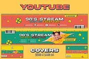 90s YouTube Covers and Thumbnails, a Social Media Template by Andrew Skoch Design (Thumbnail 2 of 3)