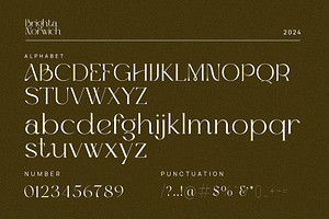 Brighta Norwich Elegant Serif Font T