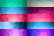 10 Geometric Polygonal Backgrounds, a Pattern Graphic by Lunar Designs (Thumbnail 3 of 5)