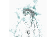 Pencil Sketch Art Photoshop Action, an Action Add-On by Studio Retouch (Thumbnail 4 of 13)