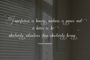 Patrice Seraya - Calligraphy Font, a Script Font by Flawless And Co (Thumbnail 7 of 10)