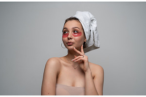Young woman enjoying self-care, a Person Photo by volodymyrshtun13795