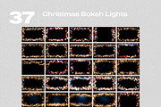 Christmas Bokeh Lights Overlays, a Texture Graphic by PhotoSpirit (Thumbnail 8 of 8)