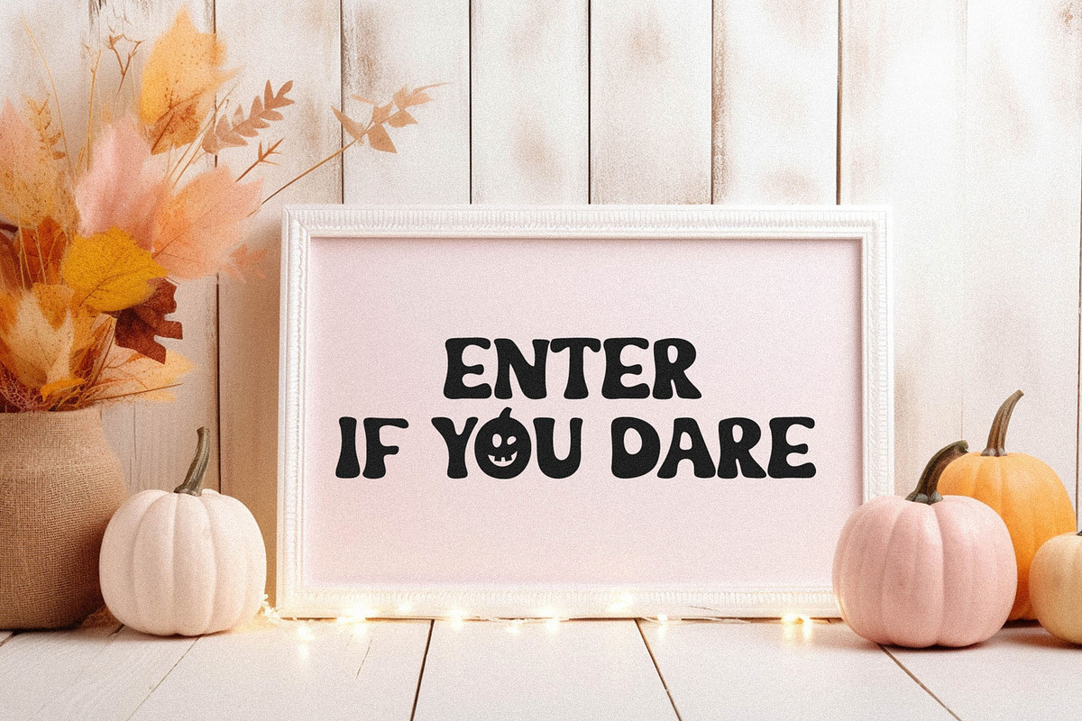 Spooky Sweets Funky Halloween Font, a Handwritten Font by BarcelonaShop (Photo 7 of 8)