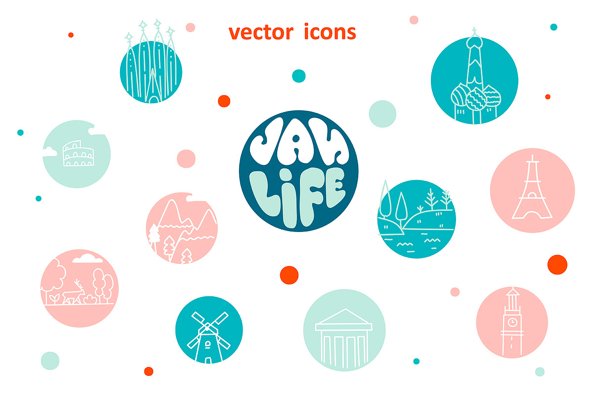 Van life - Cartoon Illustrations, an Object Illustration by LaVika (Photo 3 of 6)