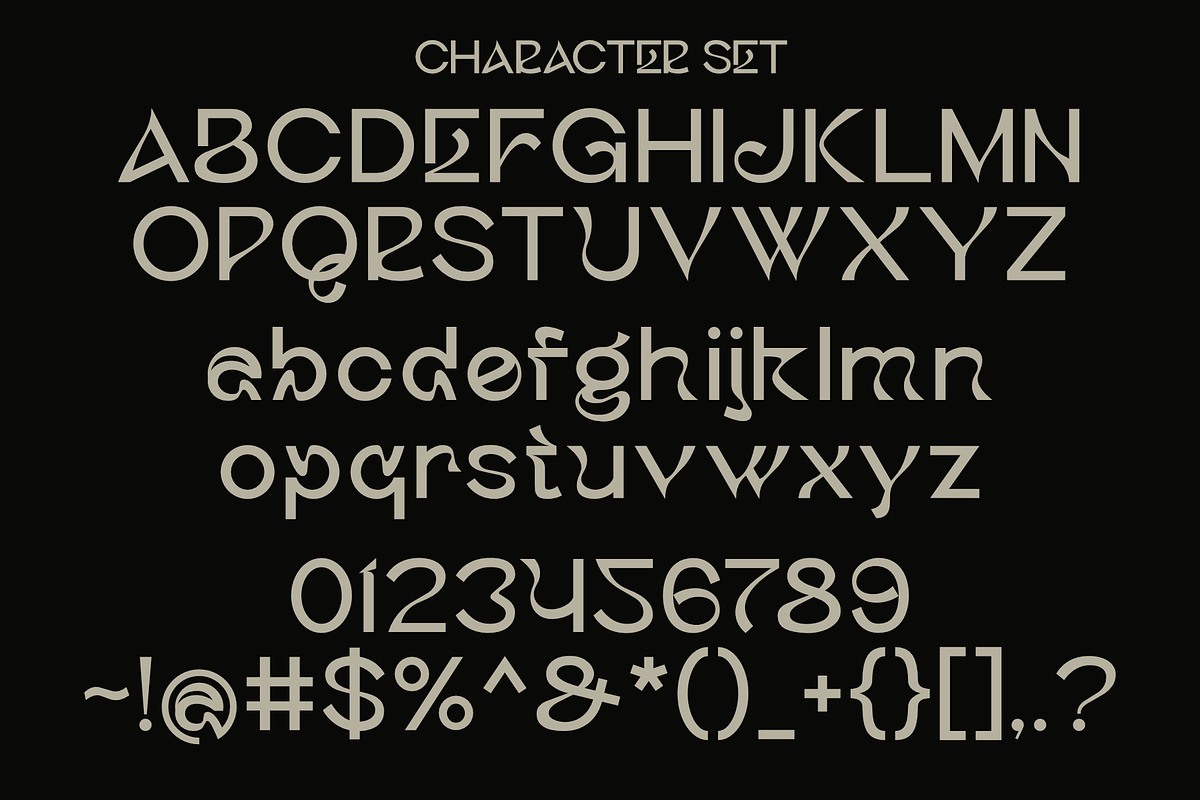 Kanbe - Stylish Sans Serif Font, a Font by Sealoung (Photo 10 of 10)