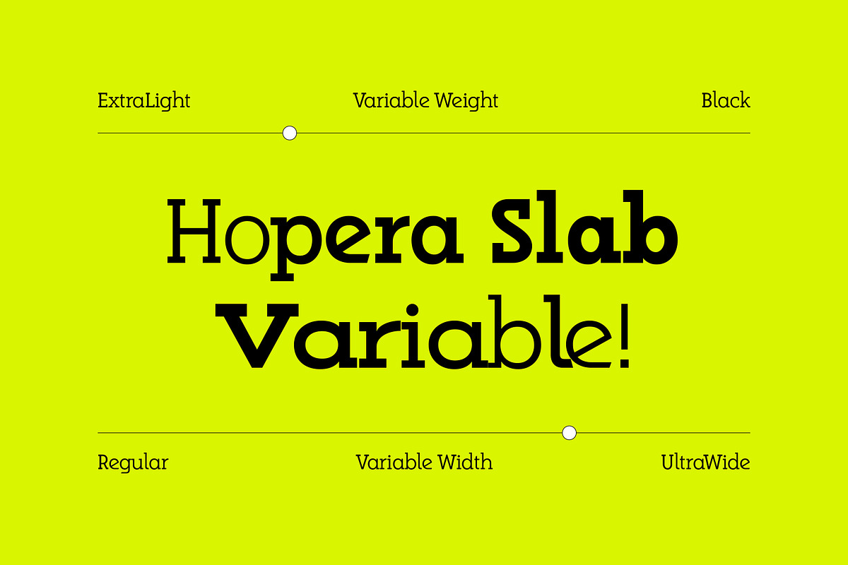 Hopera Slab Variable, a Slab Serif Font by ManuelRosin (Photo 2 of 15)