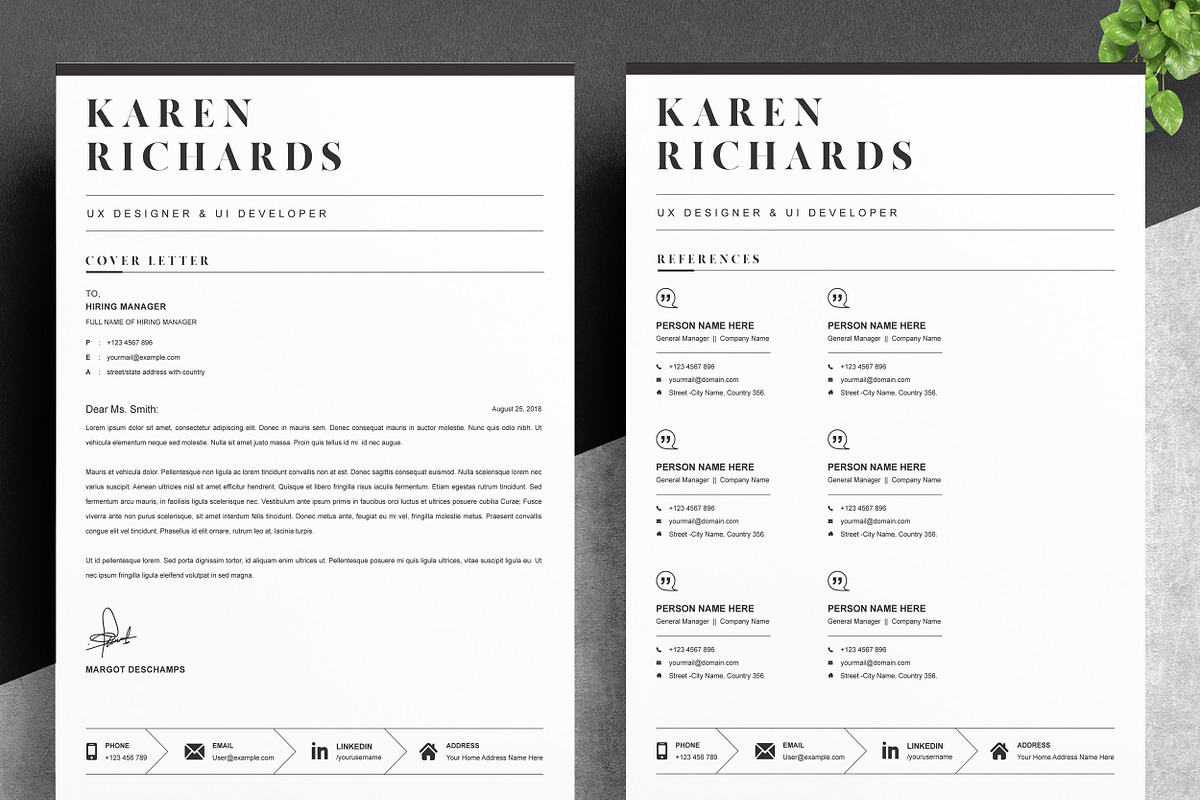 JOB WINNING RESUME - 50 TEMPLATES, a Resume Template by ResumeInventor (Photo 157 of 184)