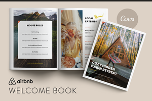 Airbnb Welcome Book Template | Canva