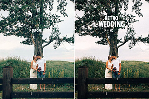 Retro Wedding Lightroom Presets