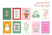 Fun Quirky Christmas Posters, a Background Graphic by Essentially Nomadic (Thumbnail 10 of 12)