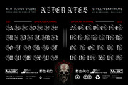 Dread Gothic Typeface, a Blackletter Font by alit design (Thumbnail 19 of 22)