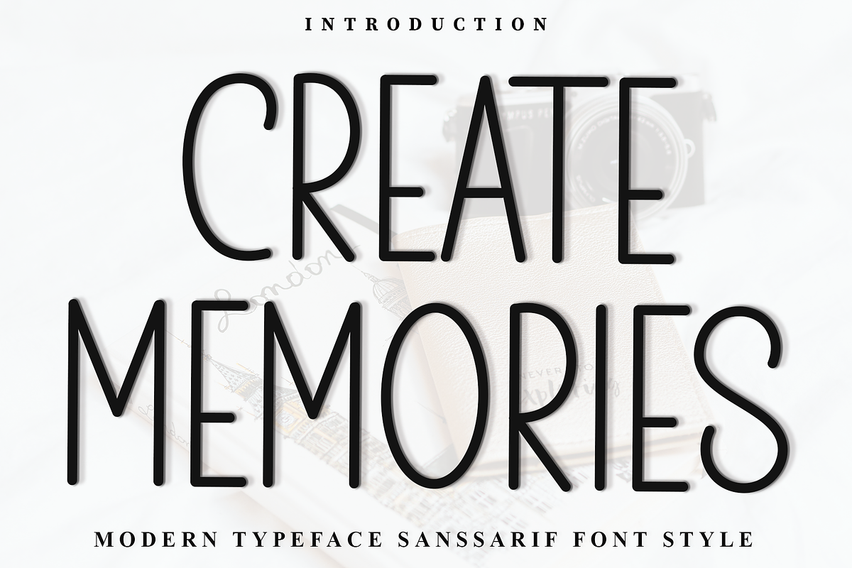 Create Memories, a Serif Font by InermediaSTUDIO (Photo 1 of 8)