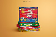 Jigsaw Puzzle Board with Box Mockup, a Packaging Mockup by Sheikhadesign (Thumbnail 6 of 12)