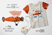 I Believe I Can Fly. Gouache Set., a Transportation Illustration by Annakniaz (Thumbnail 4 of 11)