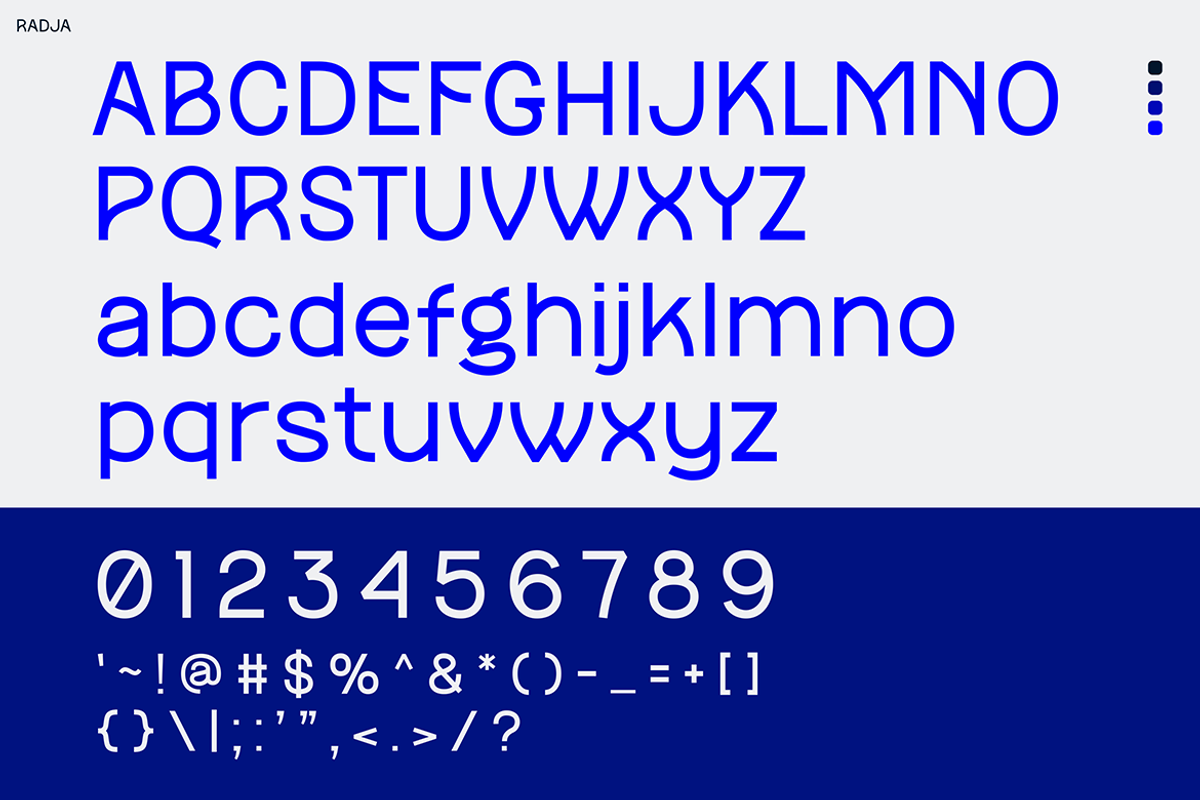 Radja, a Sans Serif Font by Pinisi ART (Photo 2 of 10)