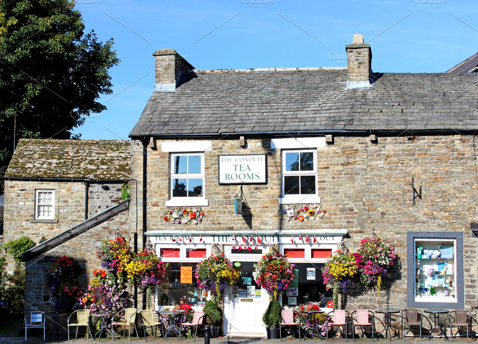 Tea Room, a Business Photo by Corner Croft Mockups