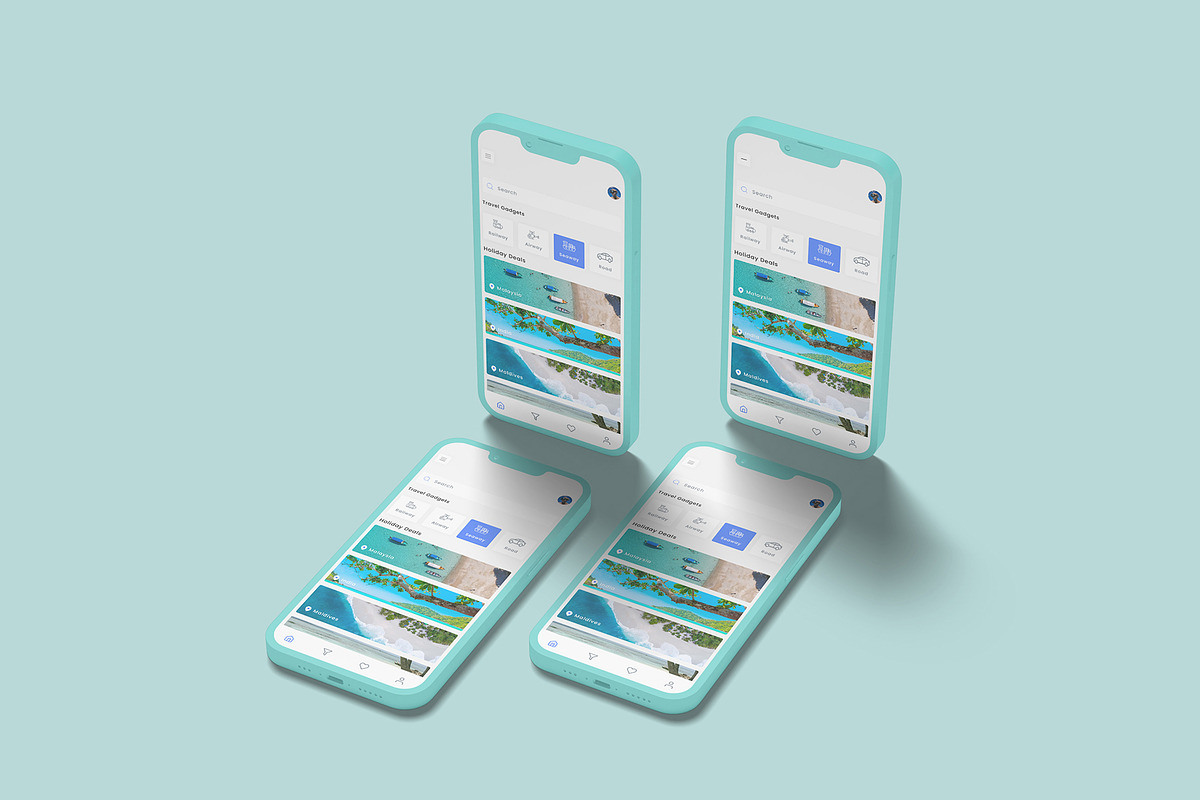 Clay iPhone Pro Max Mockups, an iPhone Mockup by Graphic Aesthetic (Photo 19 of 22)
