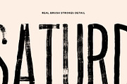 BLACKLIST SATURDAY, a Font by Blacklist Studio (Thumbnail 5 of 6)