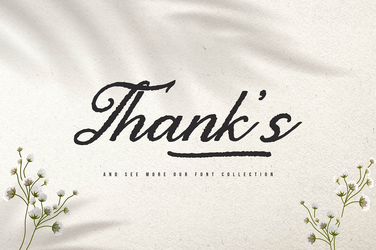 Dyatorn | Brush Handwritten Font, a Script Font by gracetype_studio (Photo 14 of 14)